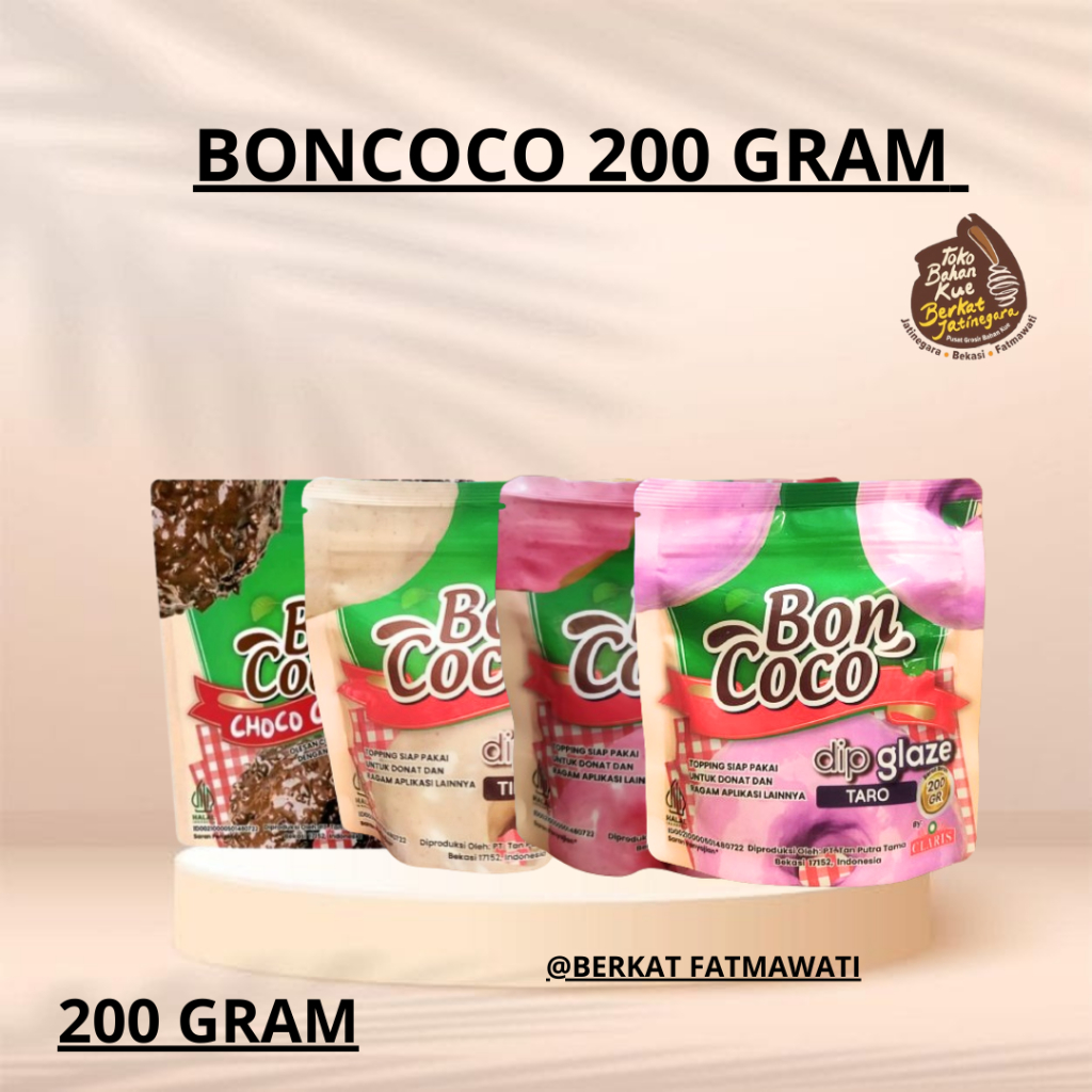 

DIP GLAZE BONCOCO / SELAI BONCOCO / SELAI DIPGLAZE 250 GR / BONCOCO