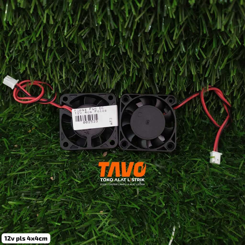 Kipas Pendingin Fan Cooling Brushless DC 12V 4x4x1 cm polos