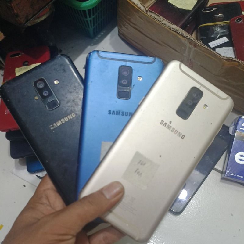 samsung a6 plus minus lcd,baca deskripsi