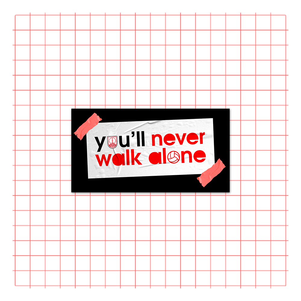 

Sticker Persis Solo You'll Never Walk Alone