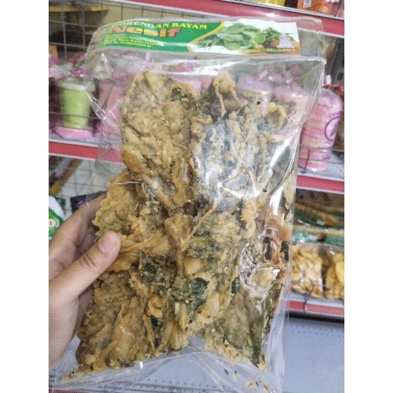

keripik bayam