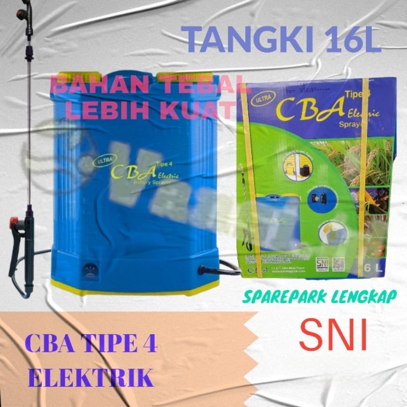 TANGKI CBA 16L | SPRAYER CBA ELEKTRIK 16 L Type 4 Alat Semprot pertanian | NAGAWA 16L