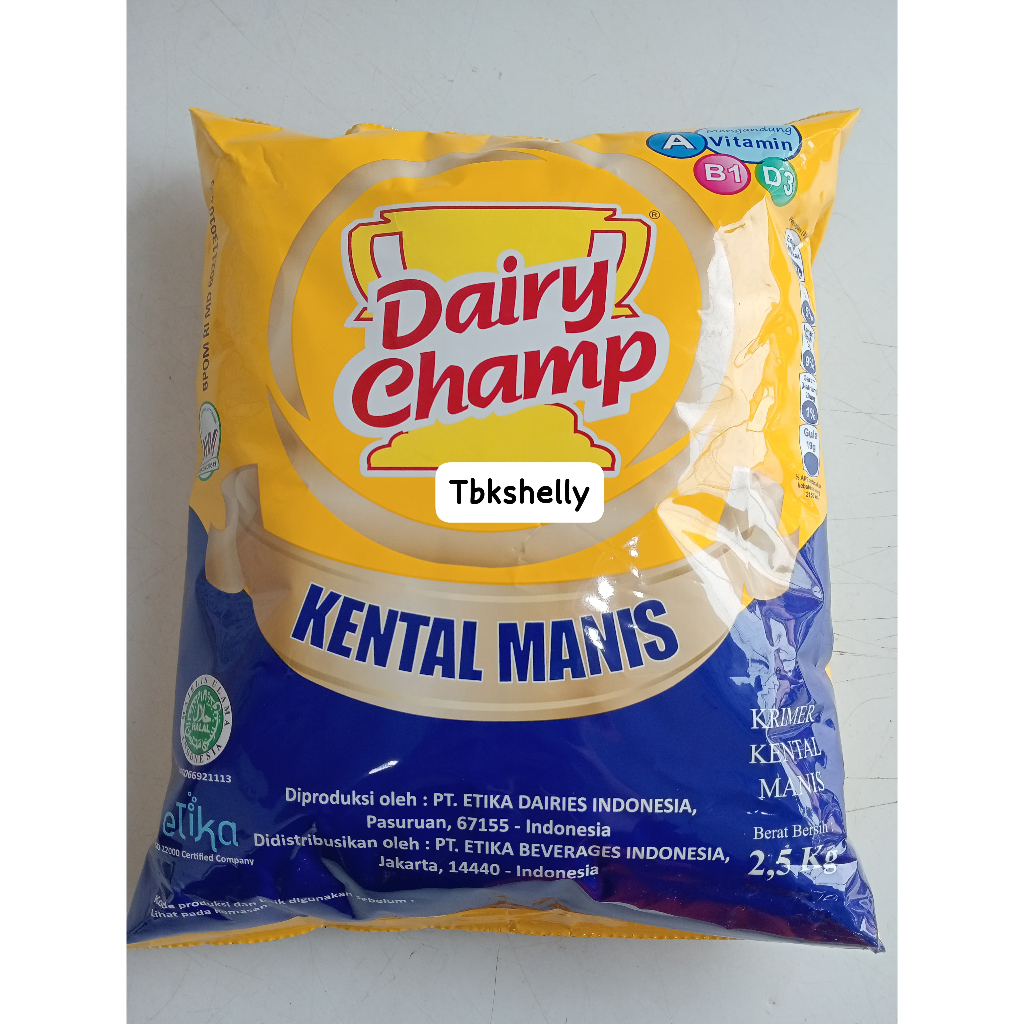 

DairyChamp kemasan 2,5kg