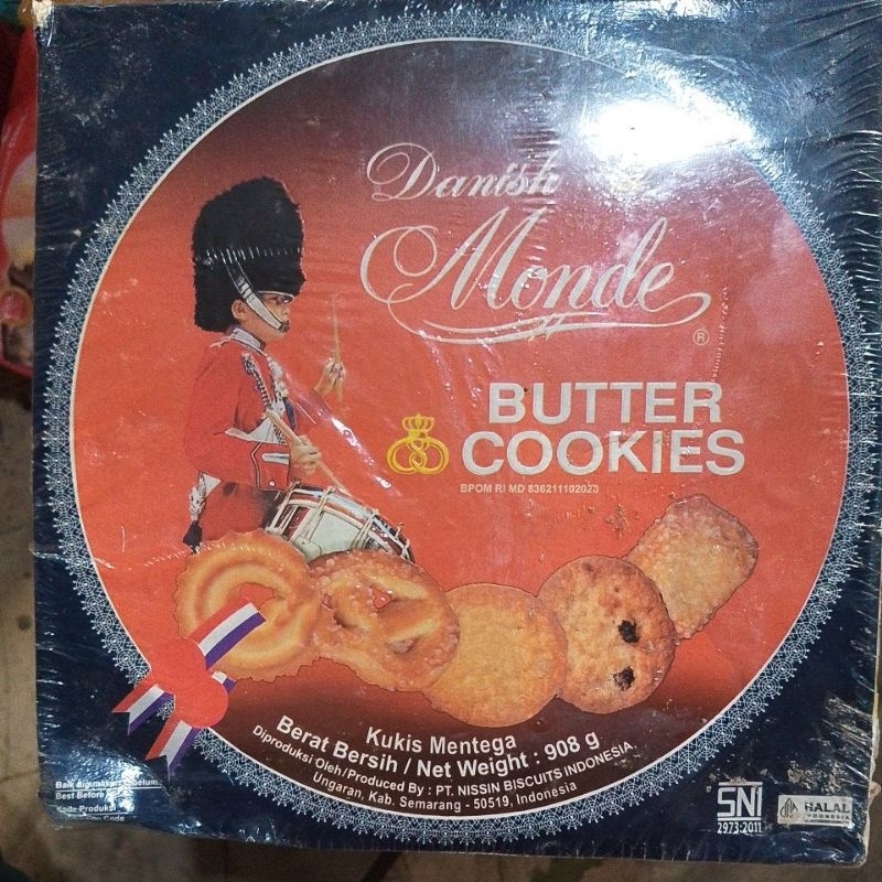 

Danish Monde butter cookies 454g/908g