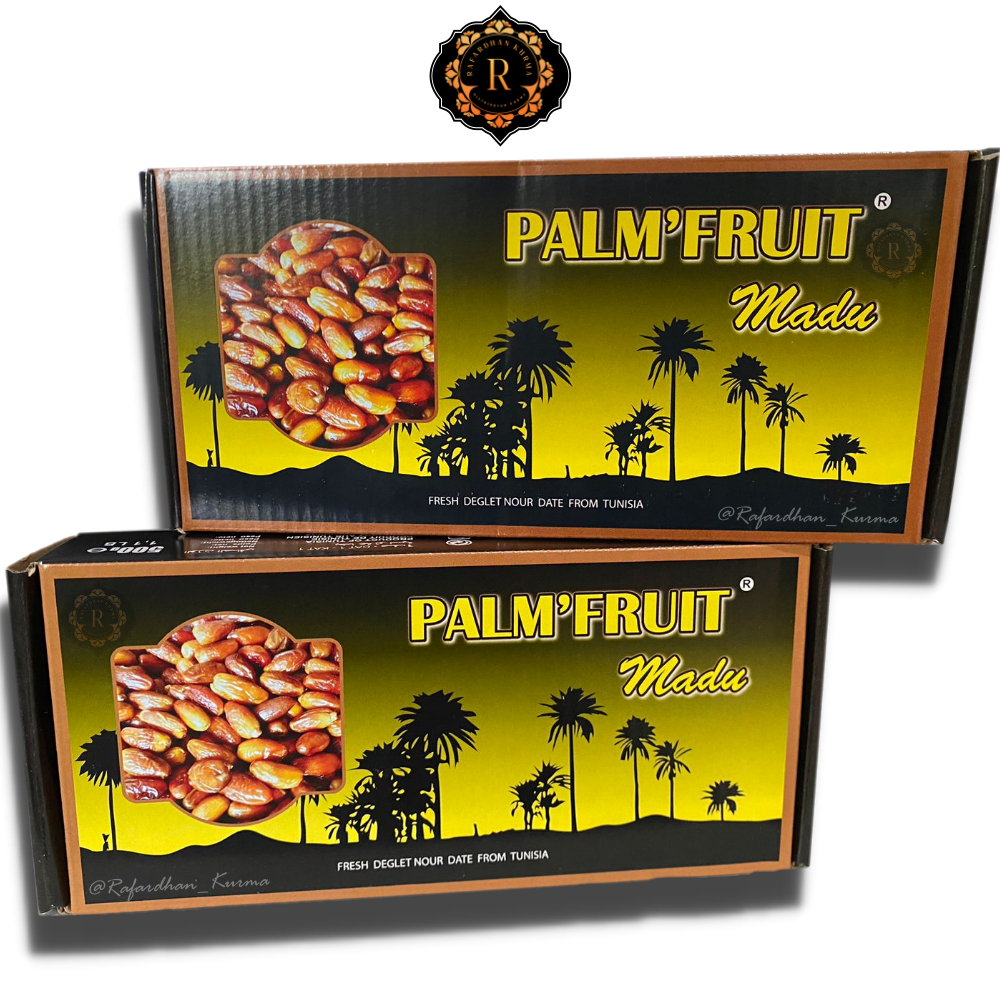 

Kurma Tunisia Madu[500gr]//Kurma Madu Manis Legit Premium[DUS Palm]