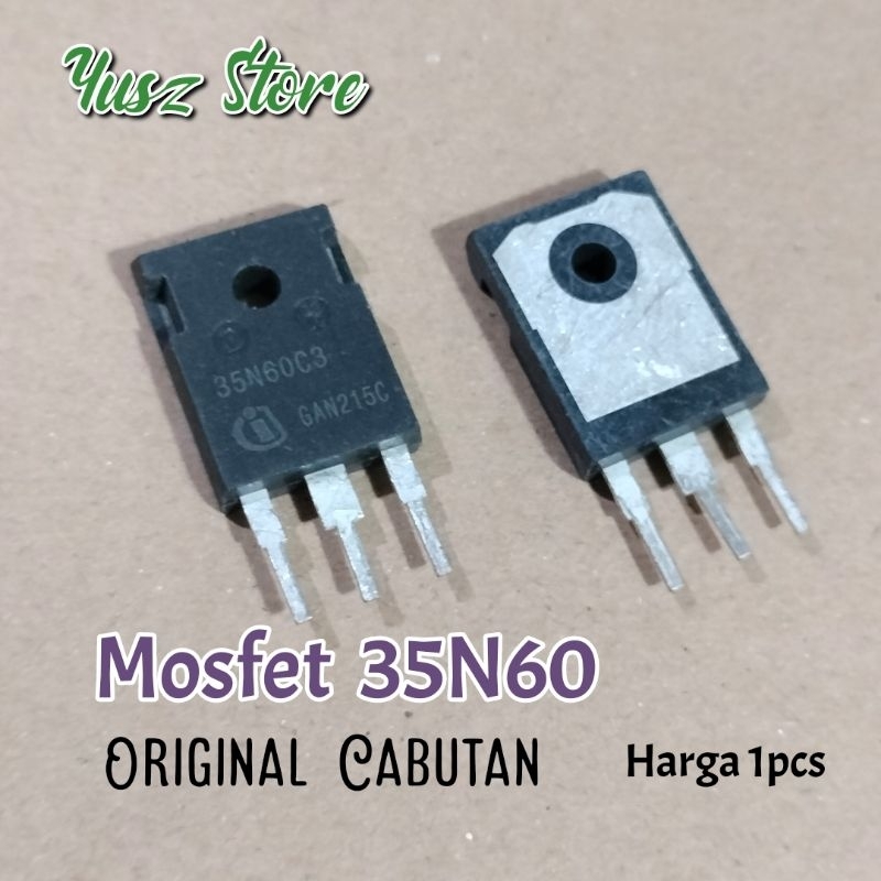Mosfet 35N60 Original cabutan 35N60C3 35N60CFD Untuk SMPS Power Supply Unit