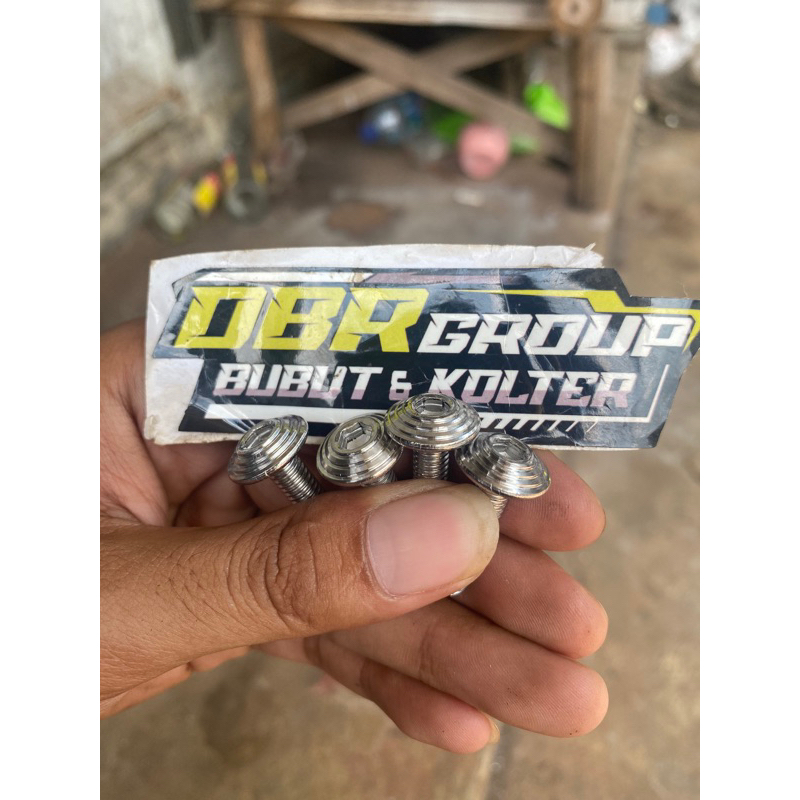 baut umbrella stainless m6/baut10