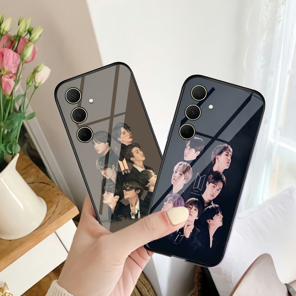 (U 030) Softcase Kaca Samsung A35 - Kesing Kaca Samsung A35 - Case Cantik Samsung A35 - Case Kekiian