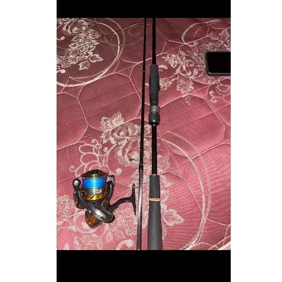 Joran ryobi ryujin 832 dan reel daiwa revros 3000