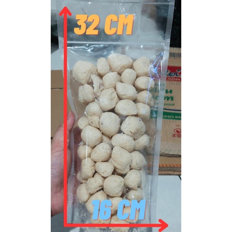 

BOLA IKAN PREMIUM 100 GRAM, BOLA IKAN TENGGIRI ASLI 100% // SNACK WANGI TENGGIRI MITRACEMILANID