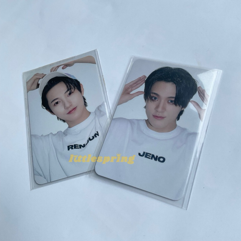 PHOTOCARD OFFICIAL NCT DREAM TDS 2 JAPAN BLURAY MUMO RENJUN, JENO