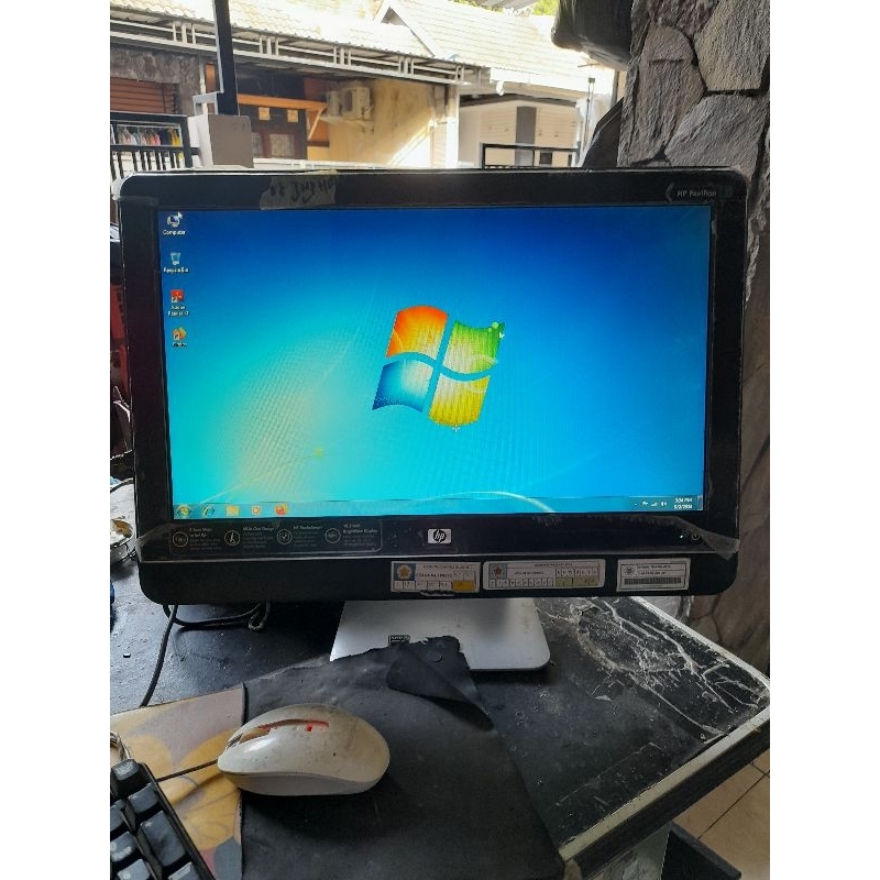 PC ALL IN ONE HP MS 200 SERIES AMD ATHLON  DUAL CORE E3250E