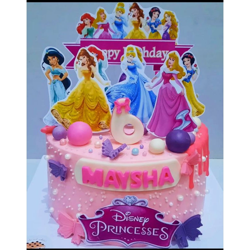 Topper cake Karakter Princess