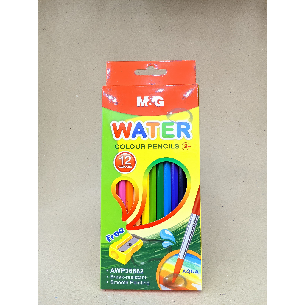 

WATERCOLOR PENCIL AWP36882 12 COLOR M&G