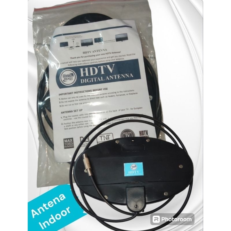 Antena Digital Oval Indoor / Digital Antena Terlaris / Signal Bagus