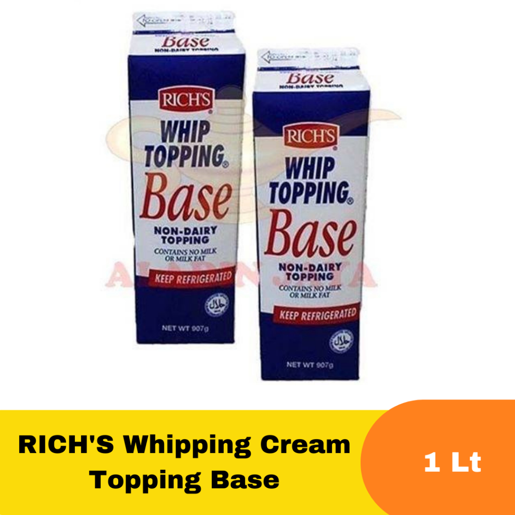 

RICH'S Whipping Cream Topping Base 1 Liter