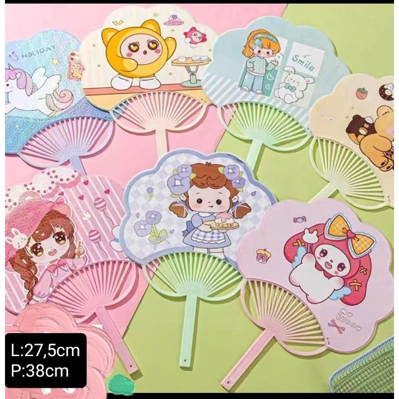 Kipas Tangan|Kipas Tangan Jumbo|Kipas Anak|Souvenir Kipas