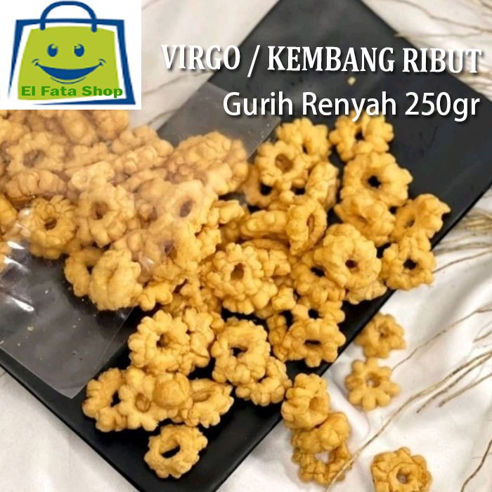 

Snack Virgo Sakura Kembang Ribut Original 250gr