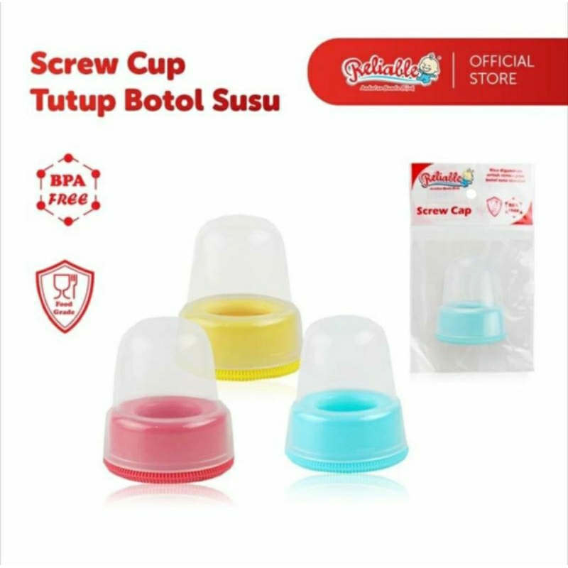 Reliable Screw Cup Tutup Botol Susu Bayi