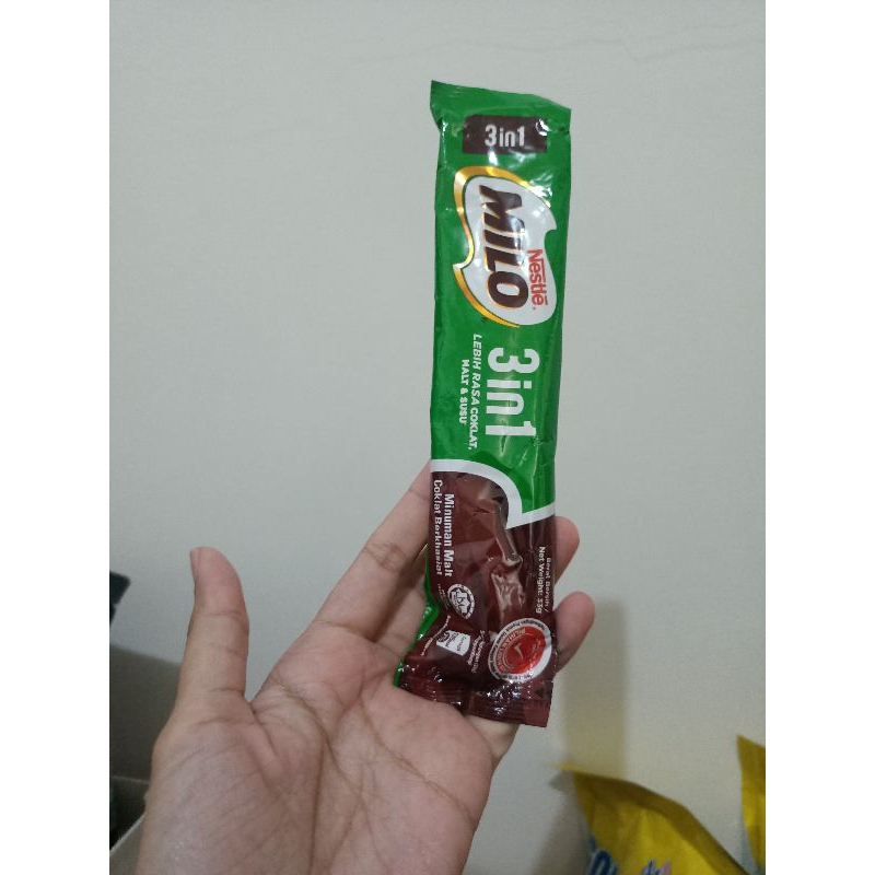 

MINUMAN SACHET MILO 3 in 1 MALAYASIA (1pcs)