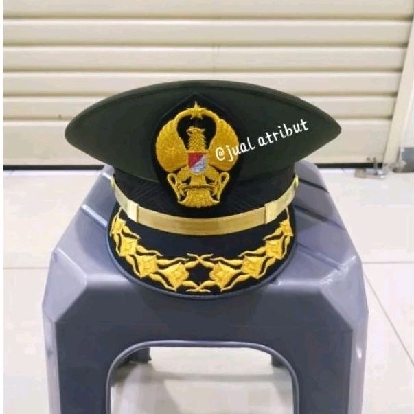 PET PDU PAMEN TNI AD Topi upacara Pria PAMEN TNI AD Exclusive