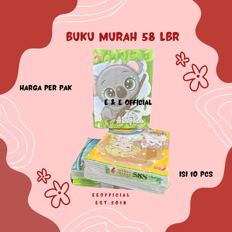 

BUKU TULIS AL / LA 58 LEMBAR MURAH