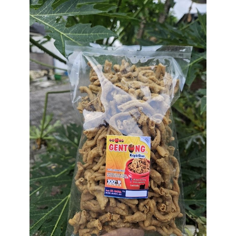 

kripik usus krispy gentong 500gram/ kripsus gentong / kripik usus