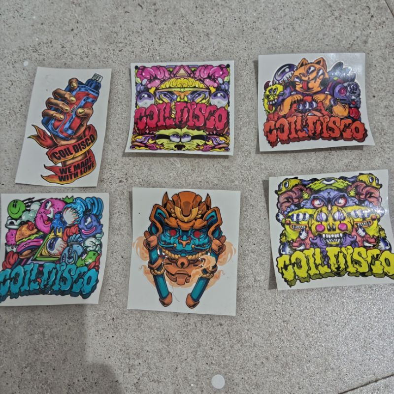 

stiker disco