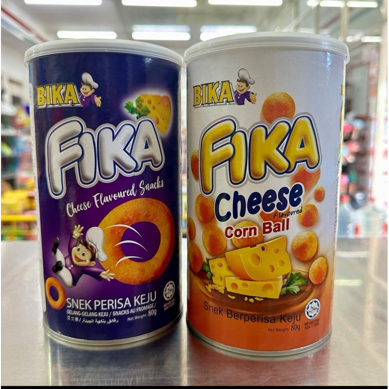 

Bika Fika Cheese Flavoures Snack 80gram