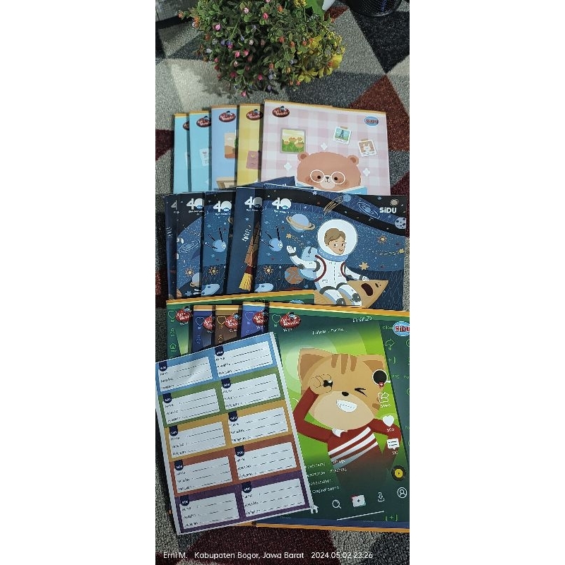 

TERMURAH !!! SIDU BUKU TULIS. BUKU ANAK SEKOLAH MURAH PROMO