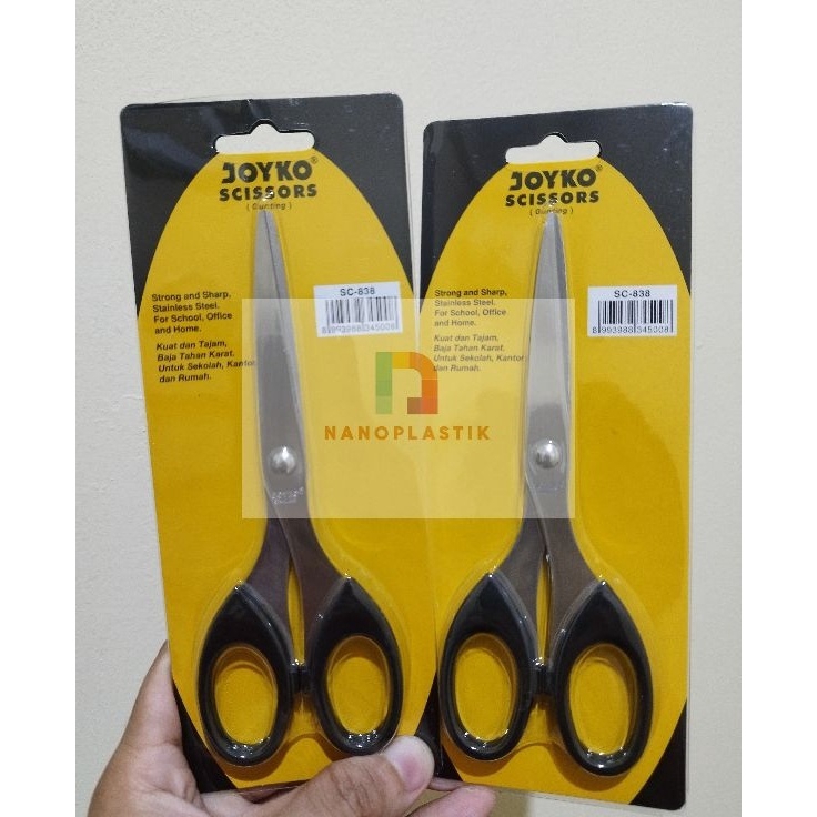 

Dijamin Awet GUNTING JOYKO SC 838 SCISSORS STAINLESS STEEL GUNTING KERTAS KERAJINAN SERBAGUNA