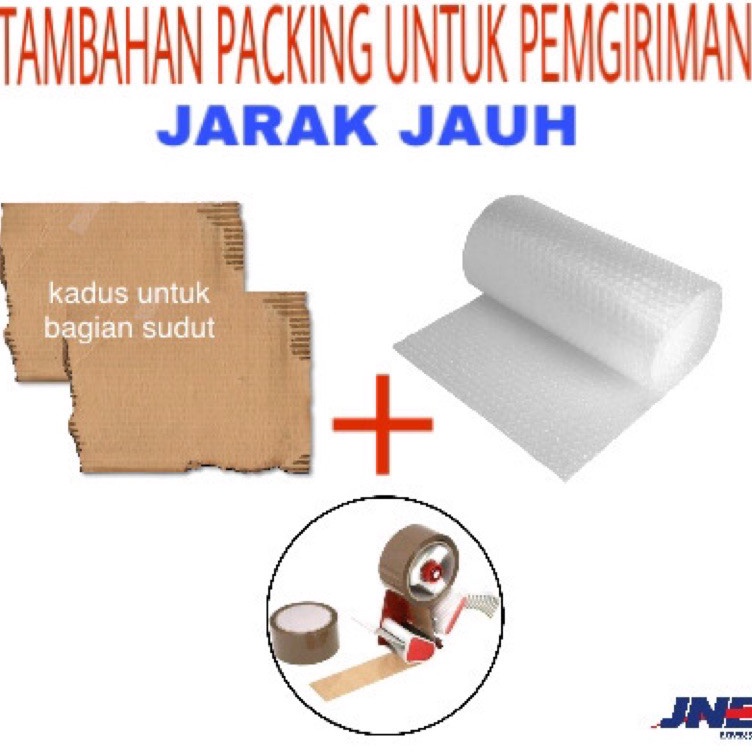 

Paling Hemat TAMBAHAN PACKING UNTUK PENGIRIMAN JARAK JAUH
