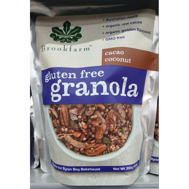 

Brookfarm Gluten Free Granola Cacao Coconut 300g - HK