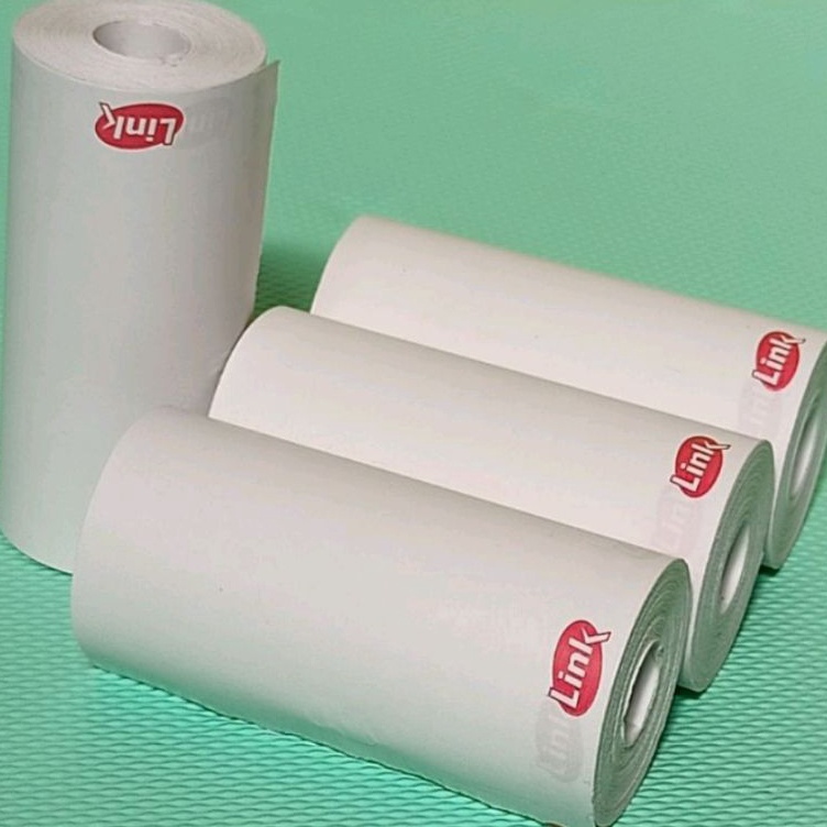 

Grosir Pemesanan Kertas Struk Thermal EDC Bluetooth 57x3mm logo link paket 1 roll