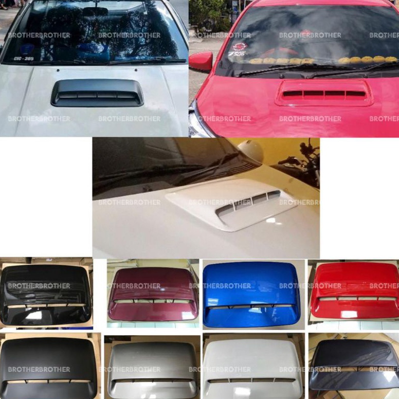 Harga Spesial Air Flow Kap Scoop Mesin Mobil Universal Fortuner Pajero Agya Ayla Xpander Innova Avan