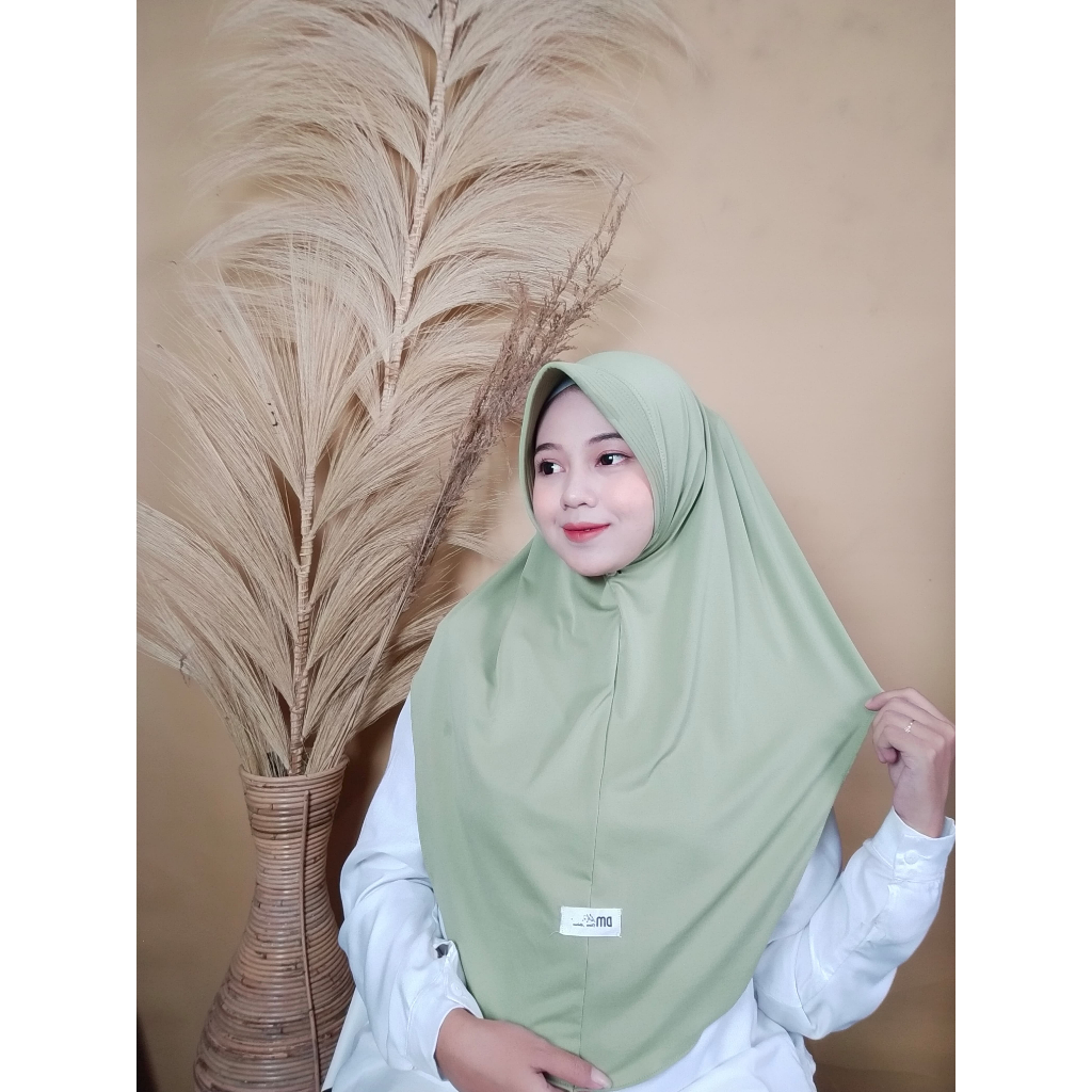 DINARA MAHREEN - HIJAB BERGO MAHREEN SIZE L Hijab Instan Bergo Hamidah Size L/ HIJAB BERGO /HIJAB IN