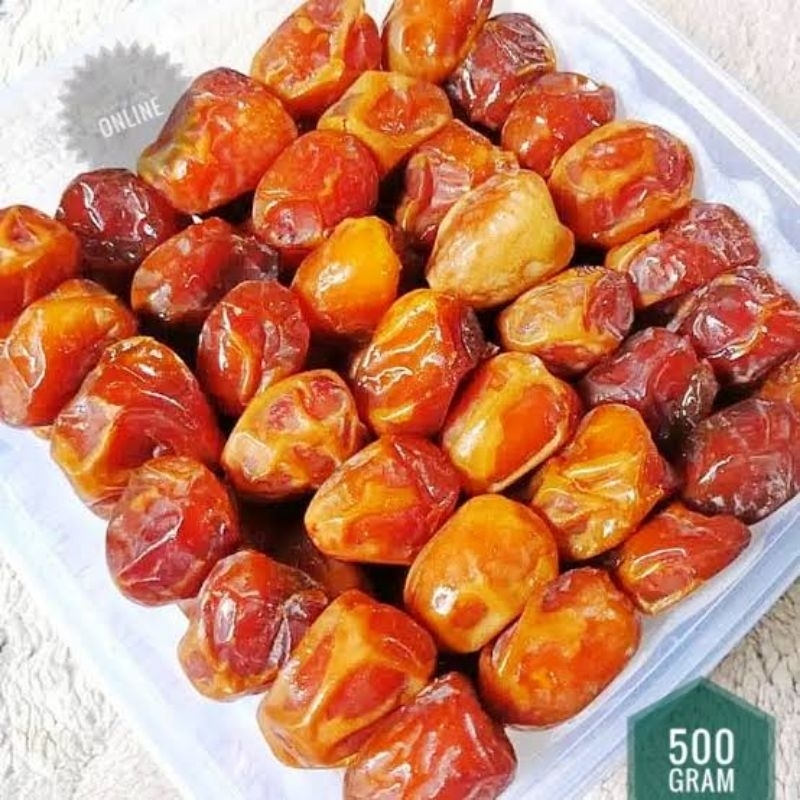 

KURMA SUKARRY ALQASEEM AN-NAJMI 500 GR ASLI KURMA SUKARI