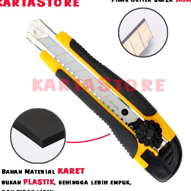 

Model Terheboh PISAU CUTTER SUPER TAJAM JAPANESE QUALITY IMPORT
