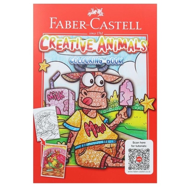 

Serbu Spesial BUKU MEWARNAI COLOURING BOOK FABER CASTELL CREATIVE