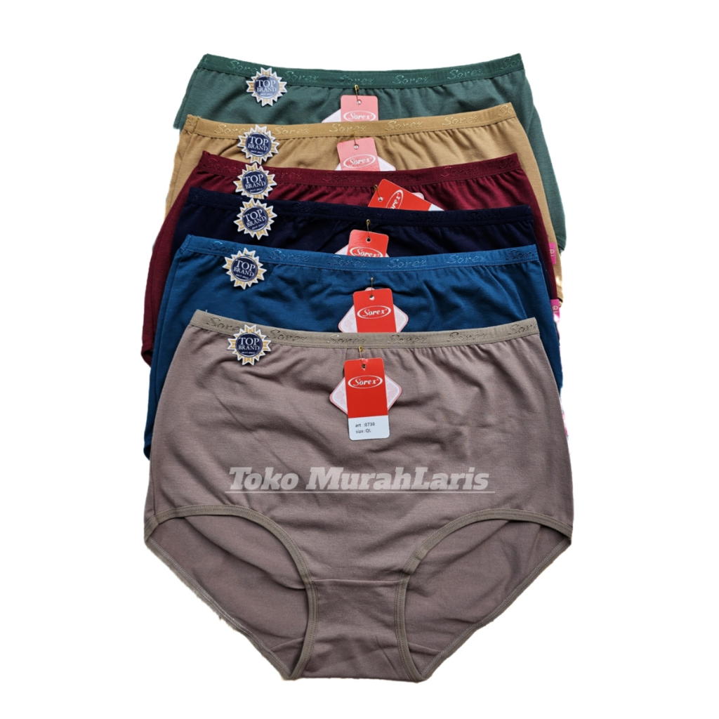 Cd Sorex 0730 | Celana Dalam Wanita Dewasa Sorex Bahan Katun Lembut Nyaman