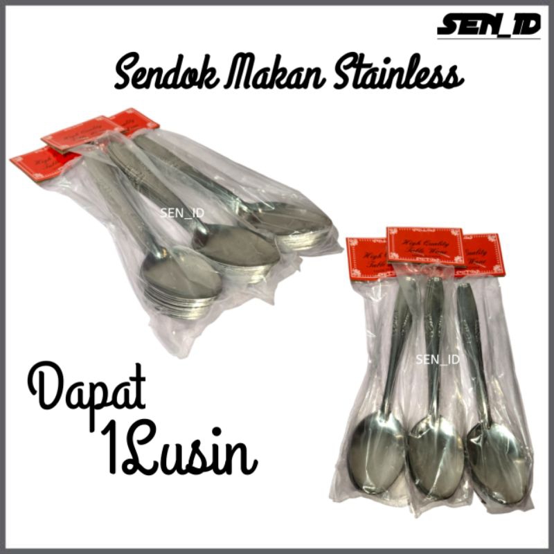 Sendok makan Stainless steel/Sendok/Sendok makan