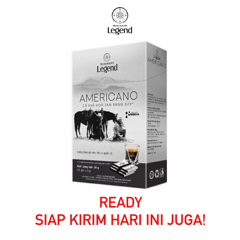 

KOPI VIETNAM TRUNG NGUYEN LEGEND AMERICANO KOPI HITAM INSTAN