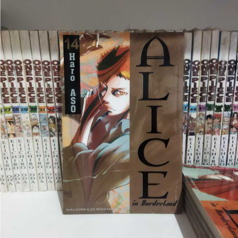 Komik Alice In Borderland 14 by Haro Aso CETAKAN LAMA