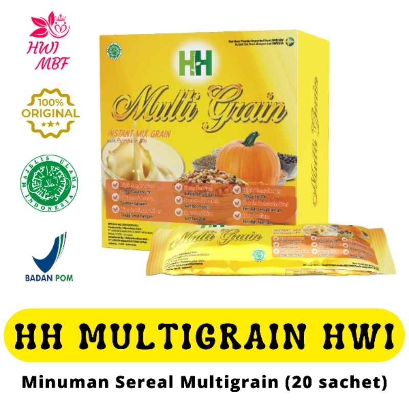 

HH Multi Grain 500gr (20 Sachet @25gr)