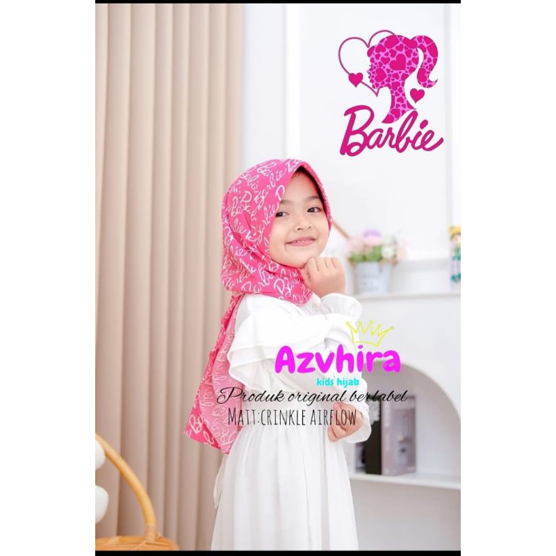 jilbab anak azvhira barbie