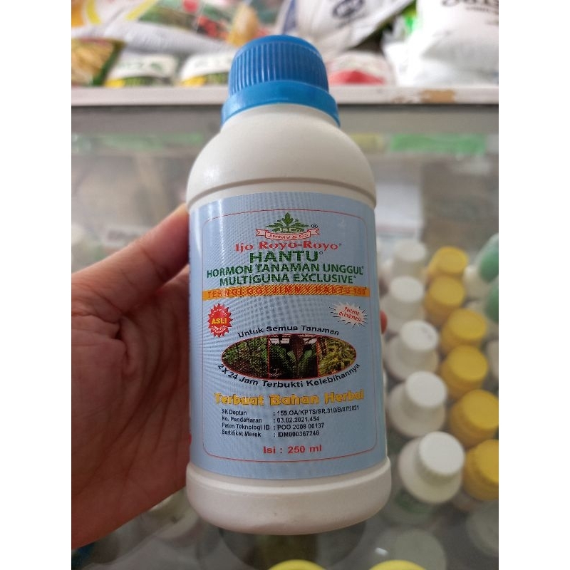 Hantu ijo royo royo, hantu pertumbuhan,pupuk organik