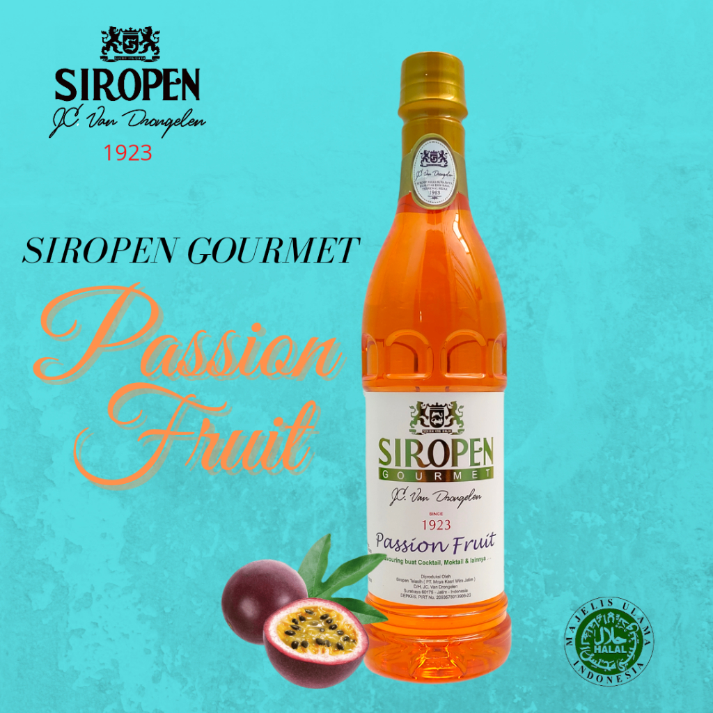 

PASSION FRUIT Flavoring Syrup Siropen Gourmet Passion Fruit 700ml