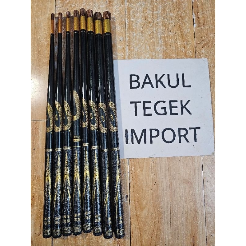 tegek jinsong black series action soft lentur 4:6 ruas 42cm