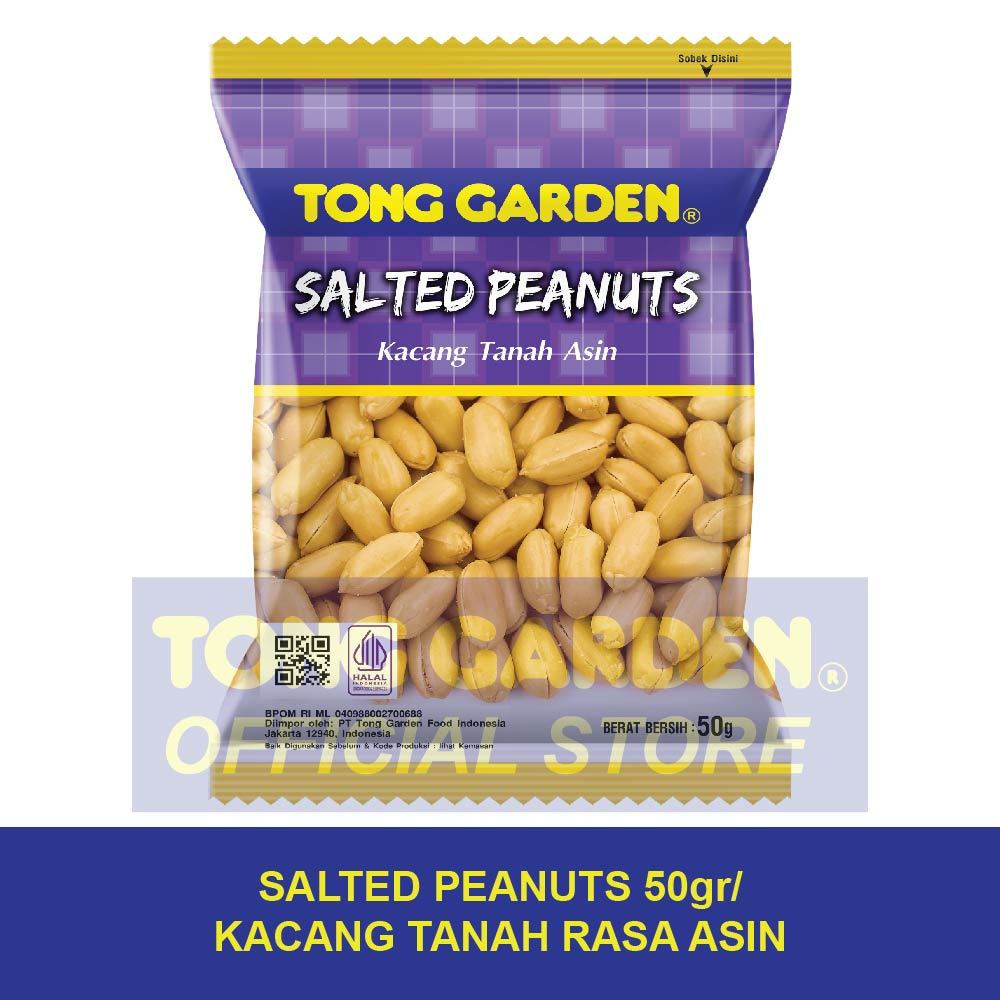 

Tong Garden Salted Peanut 50 gr - Kacang Tanah Asin 50 gr