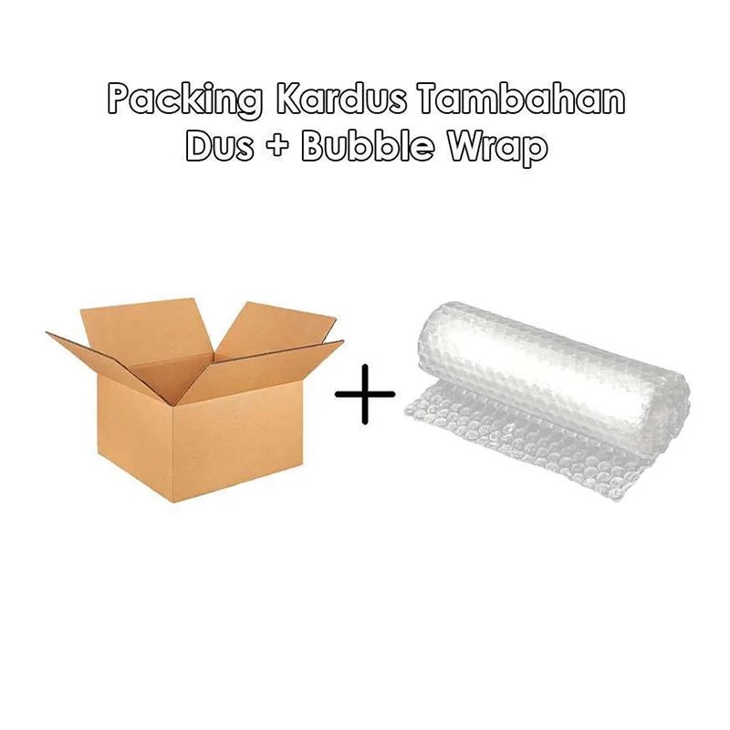 

Extra Lapisan Bubble Wrap dan Dus untuk Packing Aman